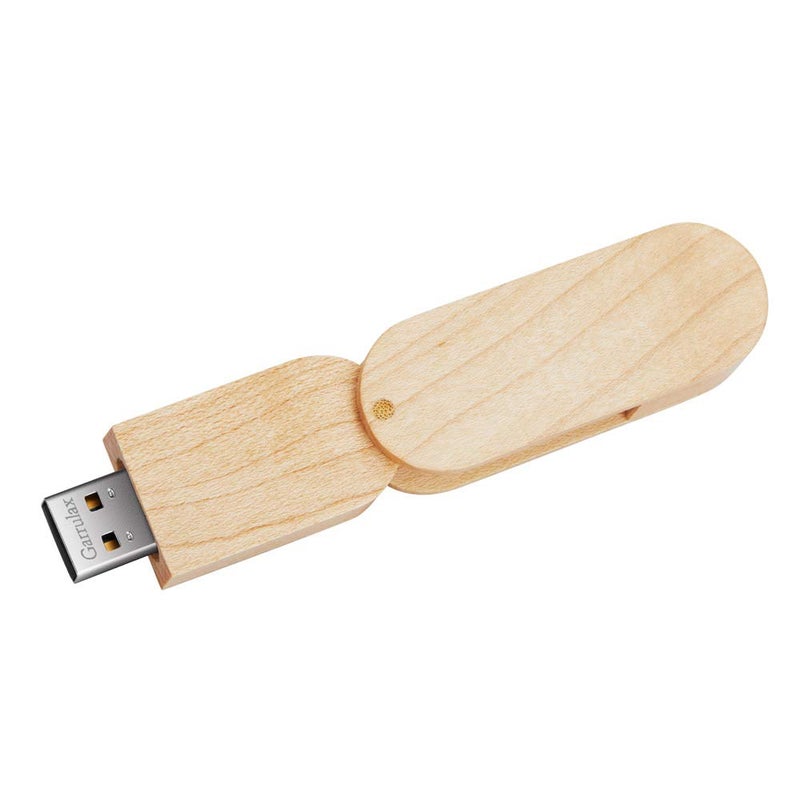 GARRULAX USB Flash Drive, Wooden 8GB / 16GB / 32GB USB2.0 USB Memory Stick Date Storage Pendrive Thumb Drive(32GB, Maple) - Image 3